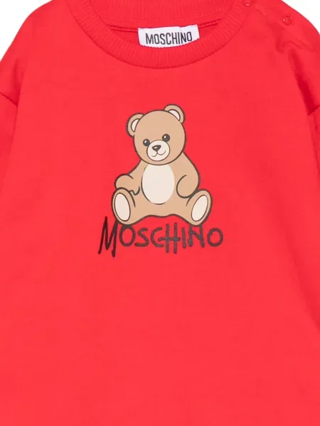 Sukienka dziecięca Moschino czerwona