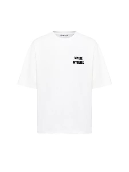 Dandalo Tričko / offwhite černá