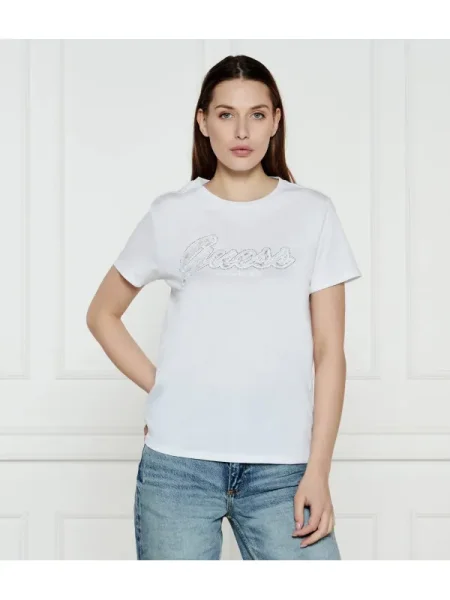 GUESS Tricou alb