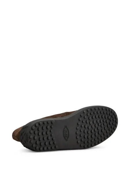 Botine Tod's din piele de căprioară maro