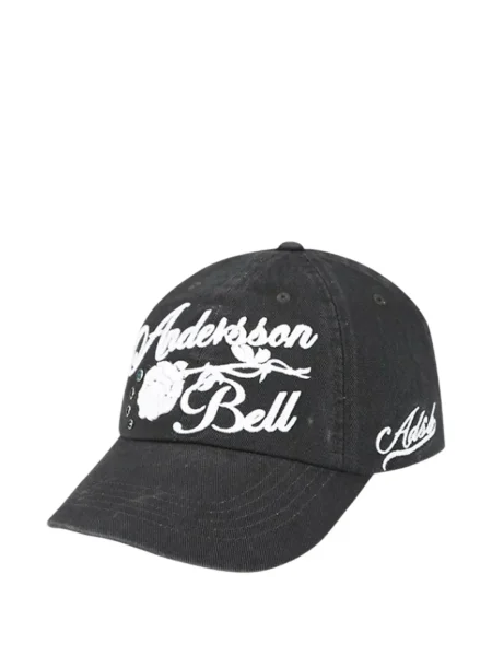 Шапка с козирки Andersson Bell с автограф черно