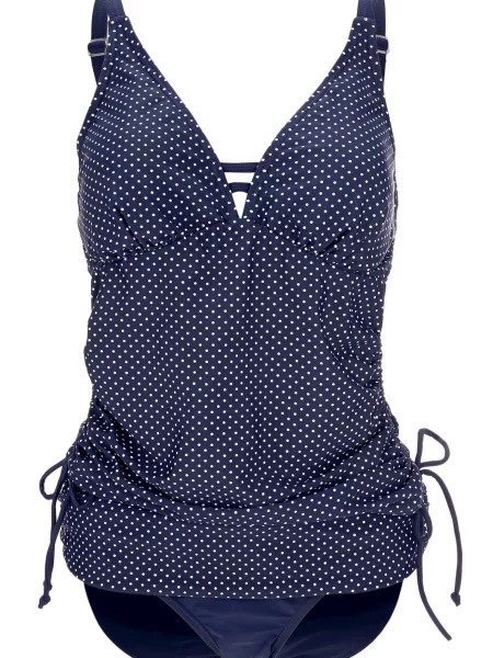 Petit amour Tankiny AVA námořnická modř bílá