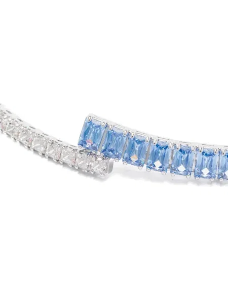 Colier Swarovski argintiu