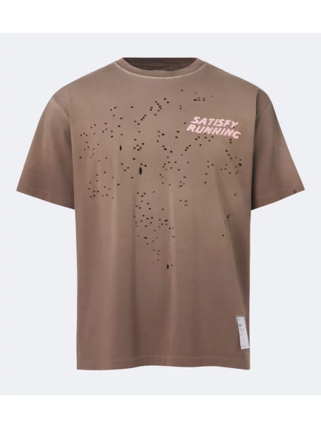 Tricou Satisfy cu imagine maro