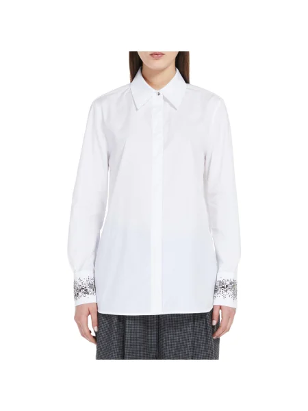Bluză Maxmara Studio alb