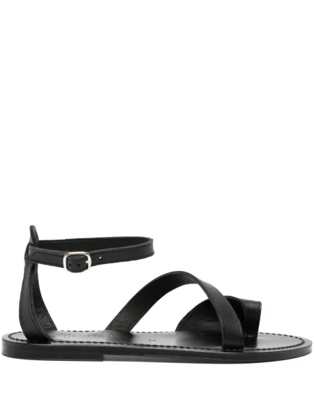 Sandale K. Jacques din piele negru