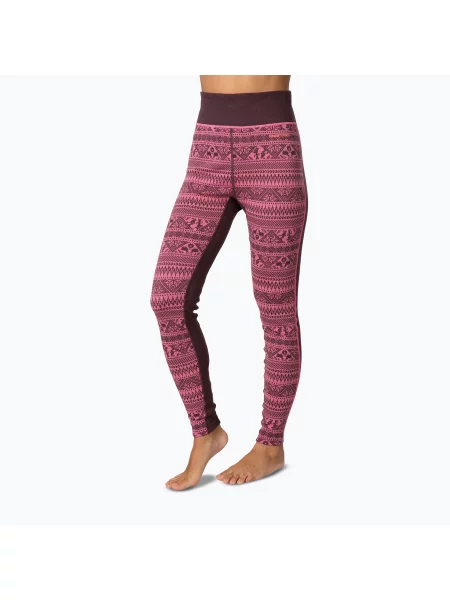 Pantaloni termoactivi pentru femei KARI TRAA Tale cocoa powder