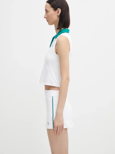 Top Sporty & Rich Src Sports Polo άσπρο λευκό