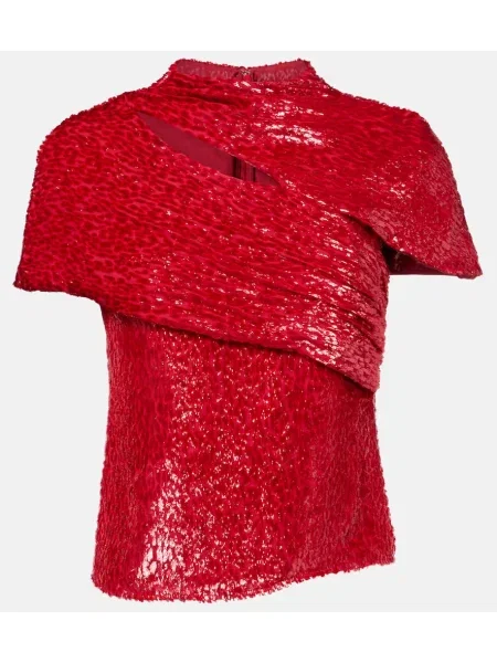 Top Self-portrait roșu