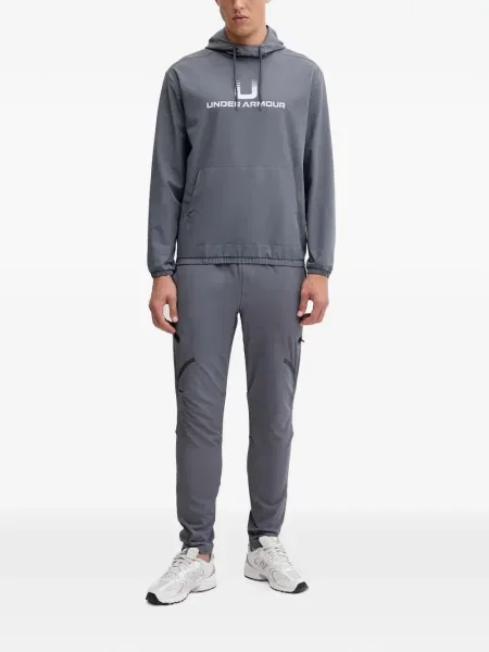 Hanorac cu glugă Under Armour gri