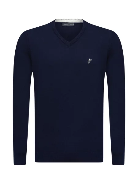 Jacey Quinn Svetr námořnická modř bílá