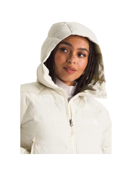 Hanorac cu glugă The North Face alb