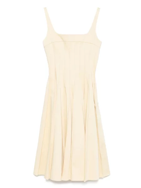 Rochie midi 16arlington până la genunchi de costum galben