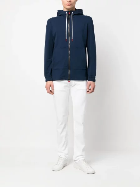 Hoodie Kiton μπλε