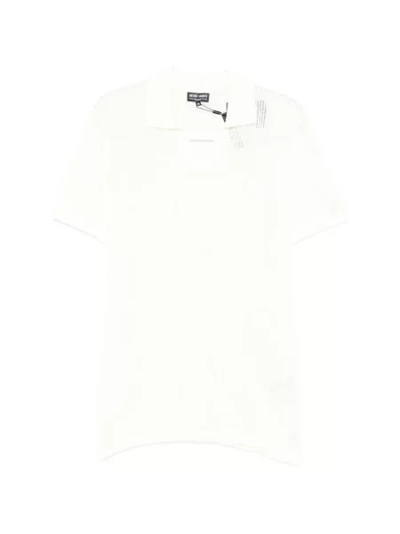 Tricou cu decolteu în v Antony Morato tricotate cu decolteu în V alb