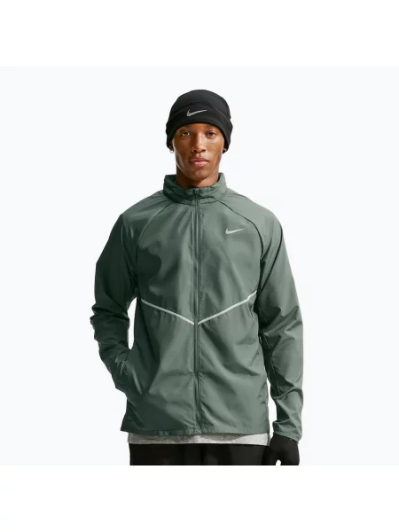 Geacă de alergare pentru bărbați Nike Miler Repel UV camo green/camo green verde