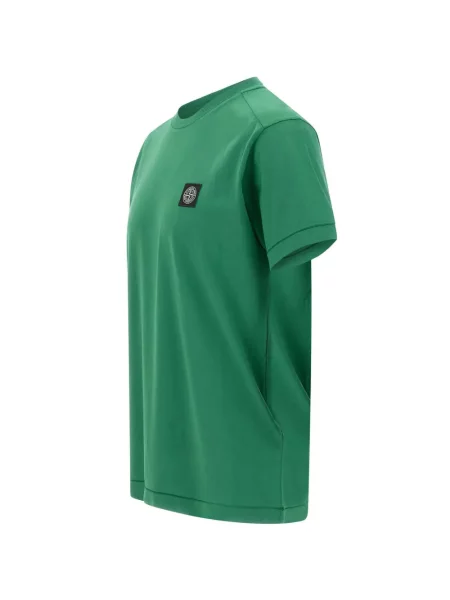 Tricou Stone Island cu strasuri verde