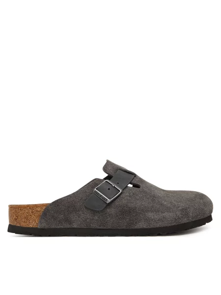 Pantofle Birkenstock šedé