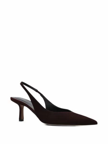 Pantofi cu toc Neous slingback maro