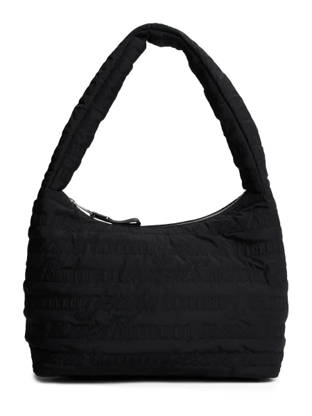 Geanta crossbody Tommy Jeans negru