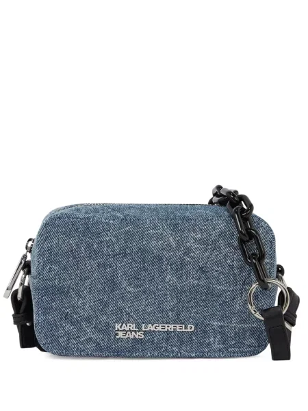 Colier Karl Lagerfeld Jeans albastru