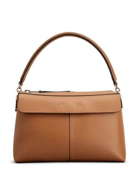 Geanta de piele Tod's din piele maro