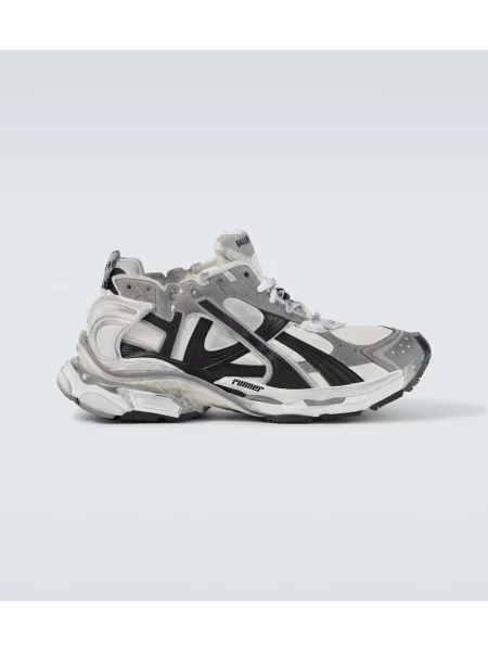 Sneakerși Balenciaga Runner gri
