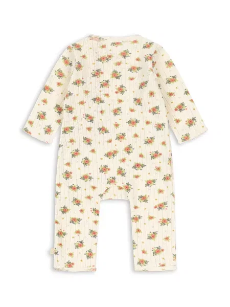 Konges Sløjd kombinezon za bebe od pamuka MINNIE NEWBORN ONESIE GOTS bijela