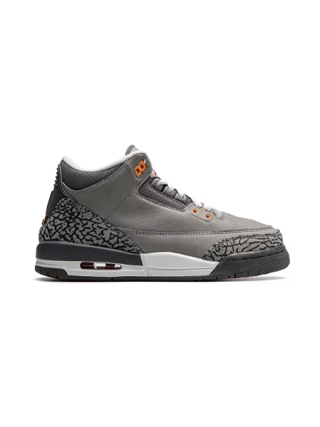 Sneakersy dziecięce Jordan 3 Retro szare