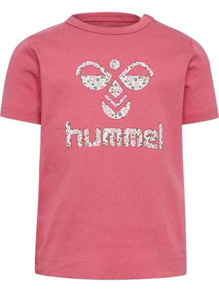 T-shirt dla dziewczynki Hummel Jocha różowa
