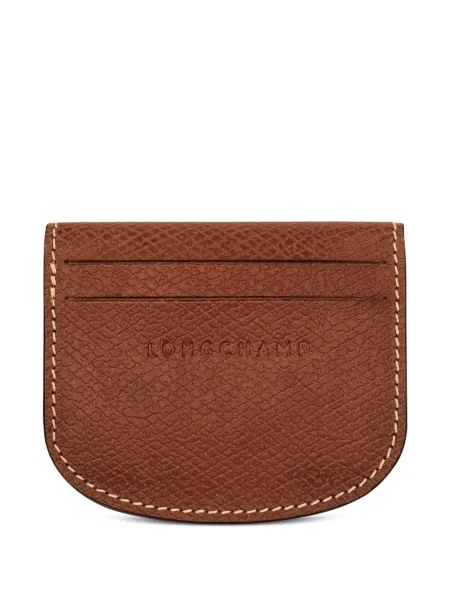 Portofel Longchamp din piele maro