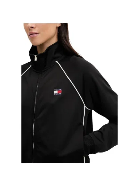 Tommy Jeans bluză negru