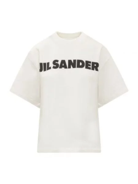 Koszulka Jil Sander biała