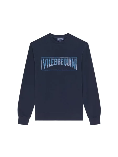 Bluza Vilebrequin z logo niebieska