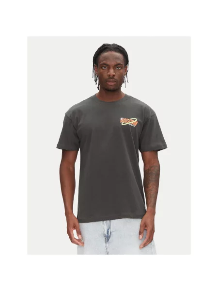 Volcom Majica Filip Rygalski Loose Fit siva