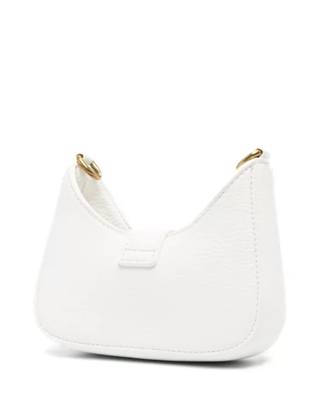 Geantă de mână Versace Jeans Couture cu cataramă alb