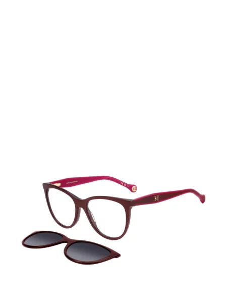 Ochelari de soare Carolina Herrera roșu