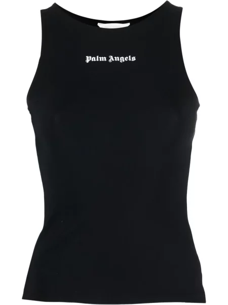 Top Palm Angels cu imagine negru