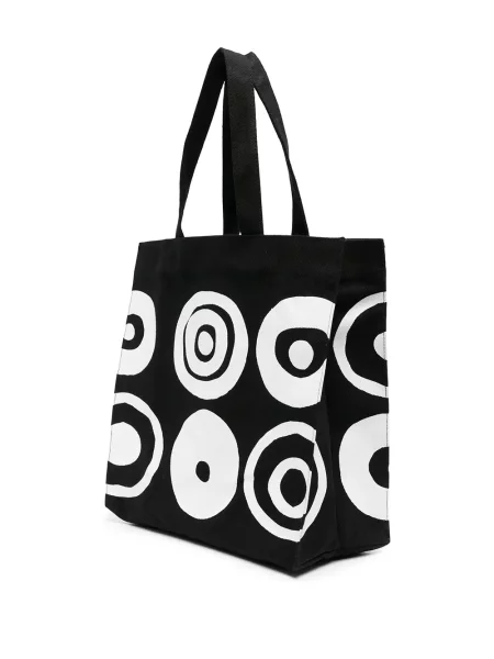 Geantă shopper 10 Corso Como cu imagine negru