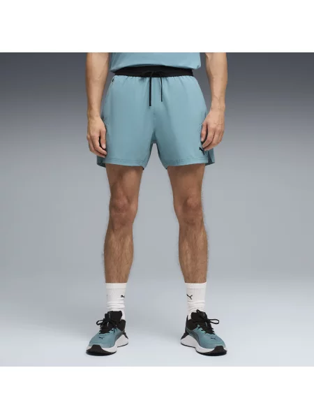 PUMA szorty PWRMODE 5" Akcesoria S niebieski