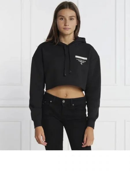 CALVIN KLEIN JEANS Hanorac negru