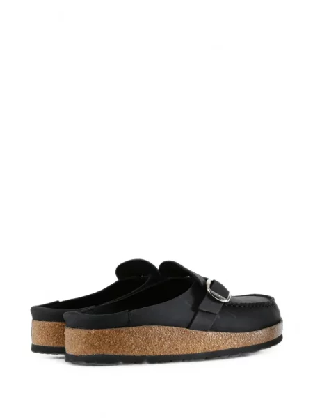 Papuci tip mules Birkenstock negru