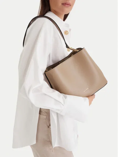 GINO ROSSI Ročna torba bež