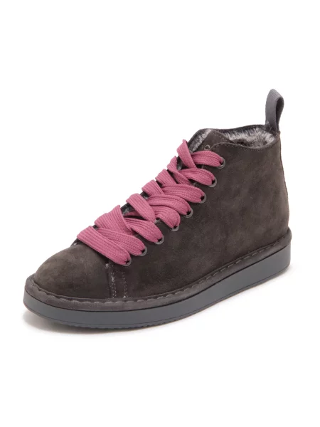 Sneakersy Panchic zamszowe szare
