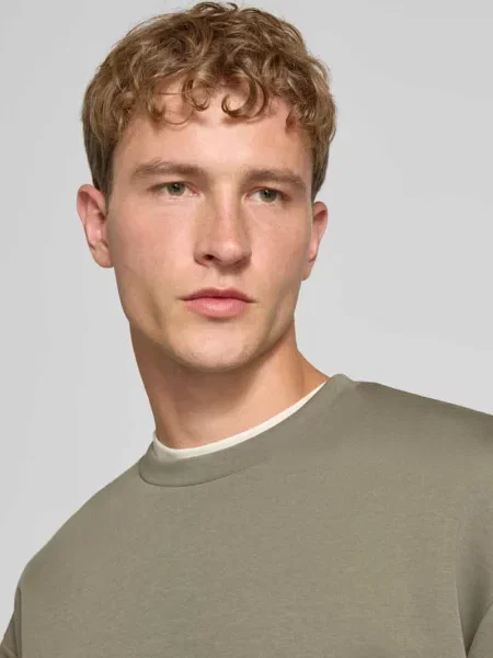 Bluza o kroju regular fit z dodatkiem bawełny Jack & Jones