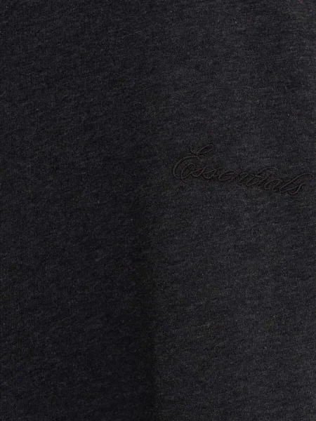 Μπλούζα Fear Of God Essentials με κέντημα μαύρο