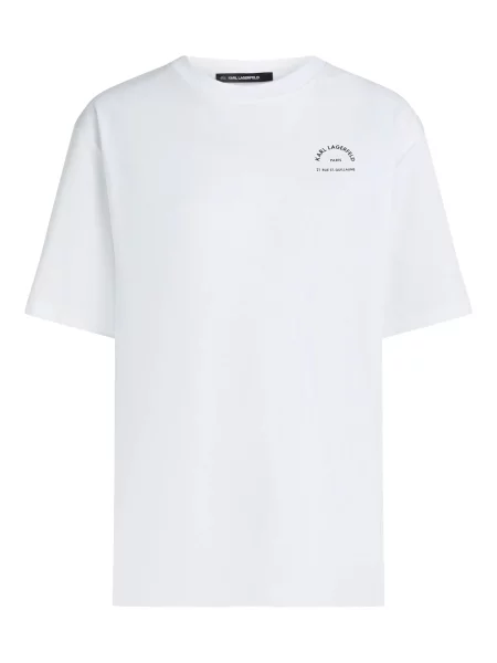 Karl Lagerfeld Tricou negru alb