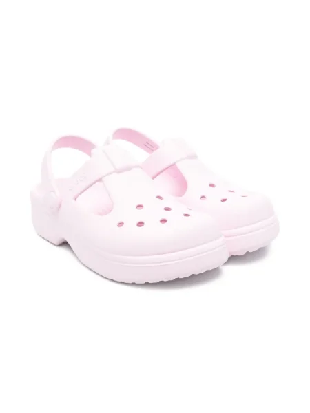 Chodaki dziecięce Crocs różowe