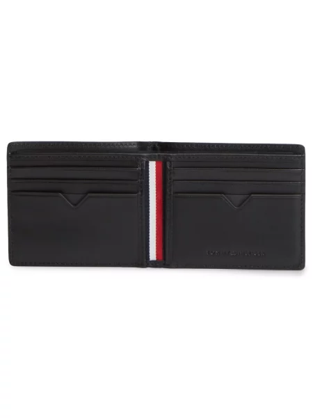 Tommy Hilfiger peňaženka pánska kožená čierna