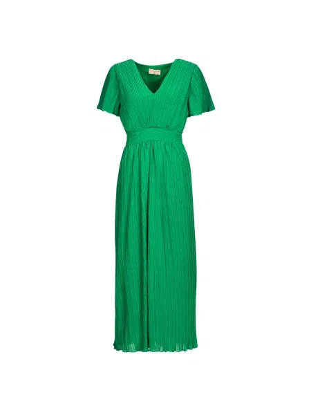 Maxi obleka Moony Mood zelena